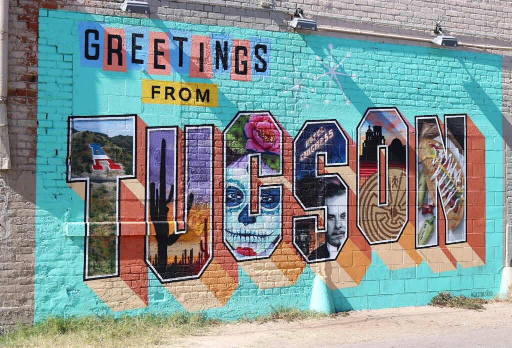 Wall graffiti in Tucson