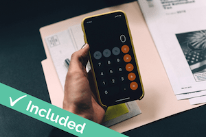 iPhone calculator