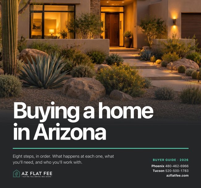 AZ Flat Fee Buyer Guide 2026 — Buying a home in Arizona
